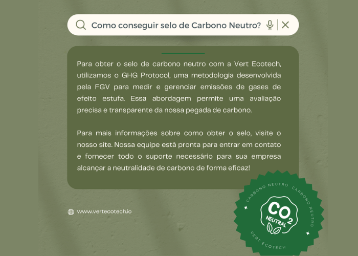 Especializada no Desenvolvimento de Inventário de Gases de Efeito Estufa (GEE) seguindo as Diretrizes do GHG Protocol