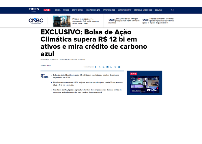 B4 atinge R$ 12 bilhões: O amadurecimento do mercado de capitais verde no Brasil